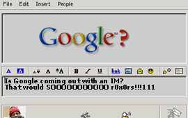 Rumors about Google Instant Messenger - Copyright WebProNews